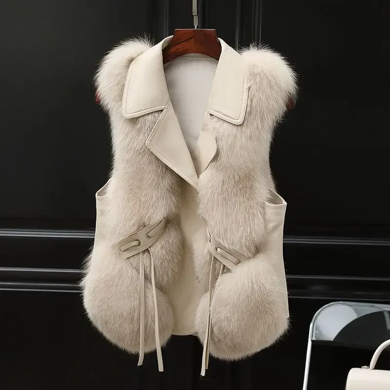 Solid Color Waistcoat Woman La - Winter Clothing On Sale Women'S ulasan dan harga