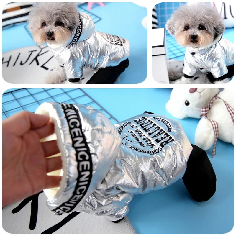 Dog Winter Clothes Thick Fleec - Fleece Hoodie Lined ulasan dan harga