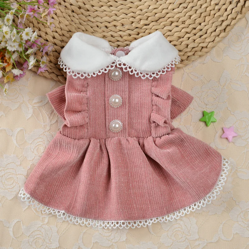 Elegant Princess Dress Dog Clo - Winter Clothing Dress Up ulasan dan harga