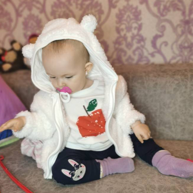 Children Flannel Jacket Autumn - Winter Clothing 1 Year Old ulasan dan harga