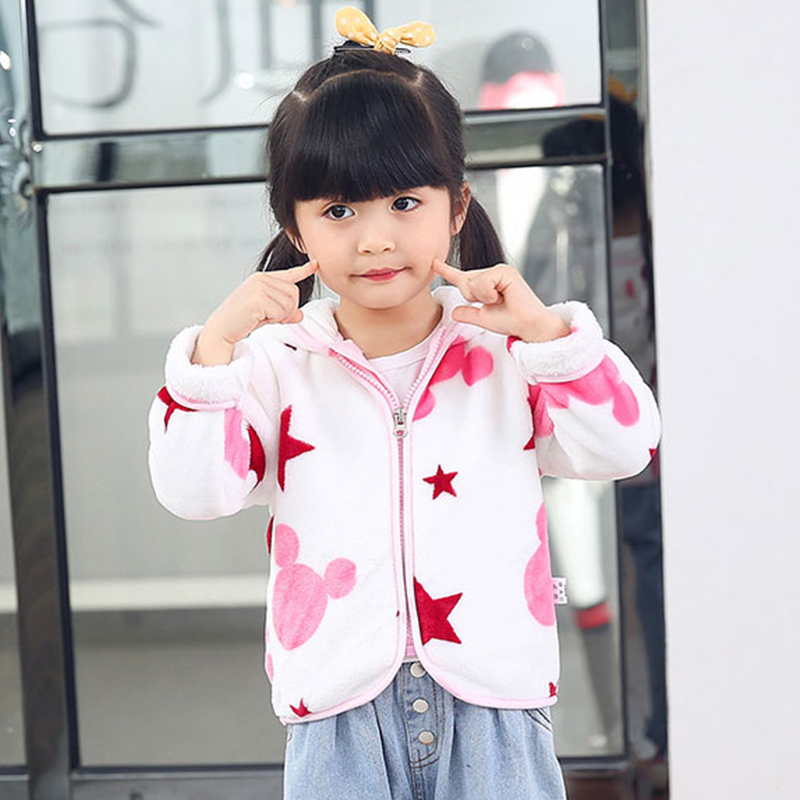 Children Flannel Jacket Autumn - Winter Clothing 1 Year Old ulasan dan harga