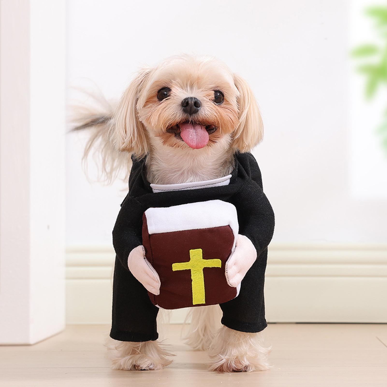 Dog Cosplay Costume Funny Dog  - Winter Clothing Dress Up ulasan dan harga